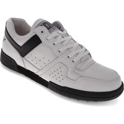 Pony Astro Leather Sneakers In White/black