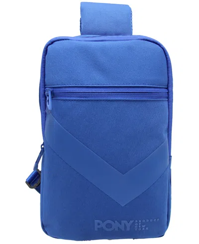 Pony Dave Crossbody Bag In Blue