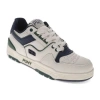 Pony Mens M100 Low Archive Genuine Leather Premium Lace Up Athletic Sneaker Shoe In Snow White/navy/green