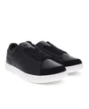 Pony Mens M-pro Low Perf Genuine Leather And Suede Premium Lace Up Athletic Sneaker Shoe In Black,white