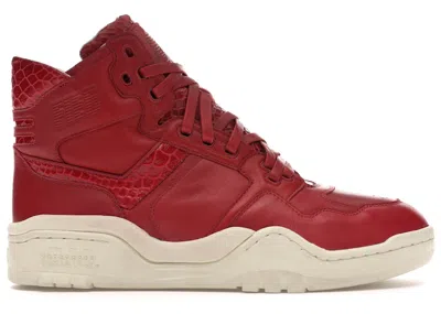 Pre-owned Pony Men's  M110 Ronnie Fieg New York Natives Sneakers In Red/white