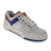 Pony Mens Astro Classic Genuine Leather Premium Lace Up Athletic Sneaker Shoe In Multi