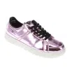 Pony Mens M-80 Low Metallic Genuine Leather Premium Lace Up Athletic Sneaker Shoe In Multi