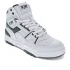Pony Mens M100 Genuine Leather Premium Hightop Lace Up Athletic Sneaker Shoe In Multi