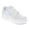 Pony Mens M100 Low Genuine Leather Premium Lace Up Athletic Sneaker Shoe In White