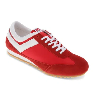 Pony Racer Sneakers In Red/white