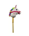 Ponyland Giddy-up 28" Stick Plush Unicorn With Sound In Multi
