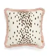 Poodle & Blonde Fringed Dalmation Cushion