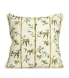 Poodle & Blonde Piped Money Tree Cushion