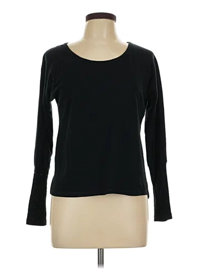 Pre-owned Poof 3/4 Sleeve T-shirt In Black