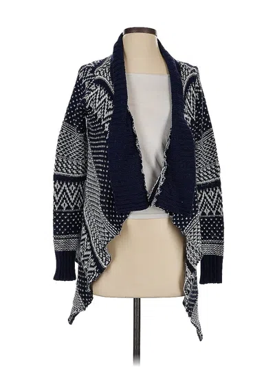 Pre-owned Poof Cardigan Sweater In Blue