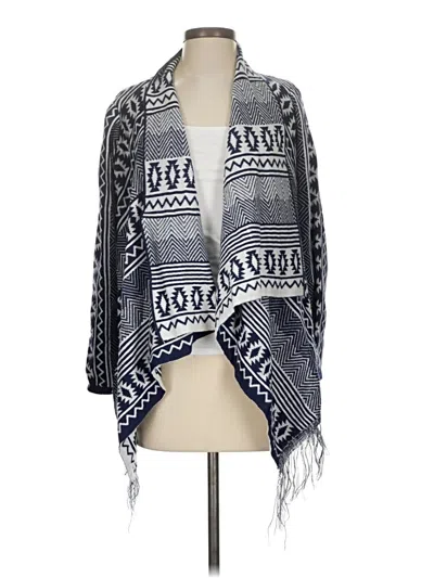 Pre-owned Poof Cardigan Sweater In Blue