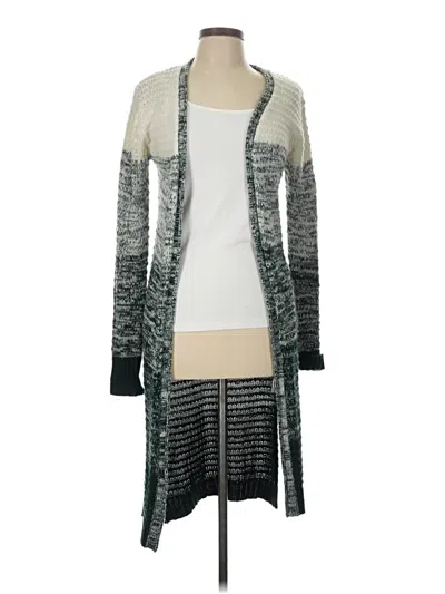 Pre-owned Poof Cardigan Sweater In Gray