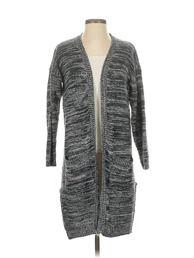 Pre-owned Poof Cardigan Sweater In Gray