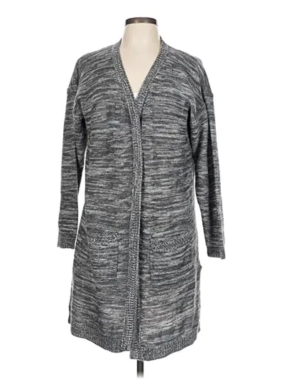 Pre-owned Poof Cardigan Sweater In Gray