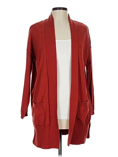 Pre-owned Poof Cardigan Sweater In Orange