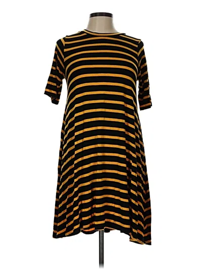 Pre-owned Poof Casual Dress In Yellow