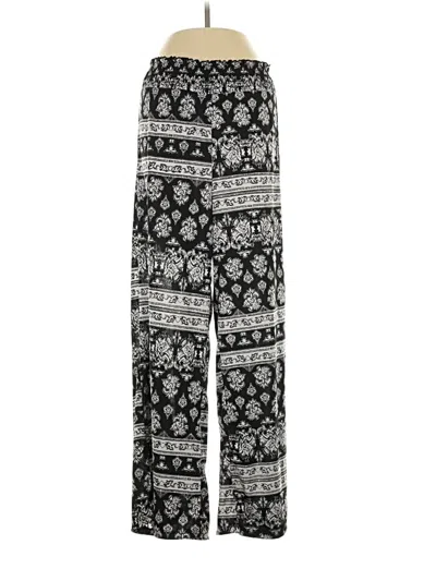 Pre-owned Poof Casual Pants In Black