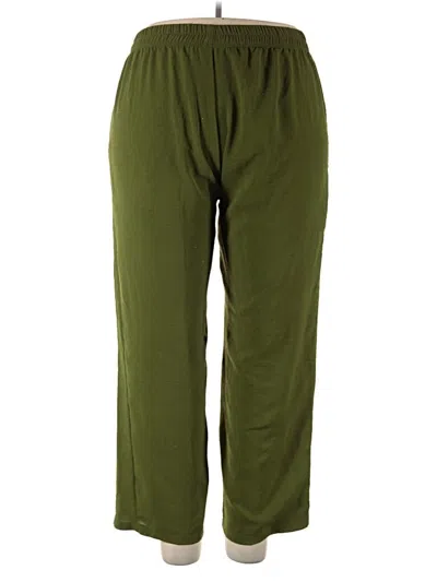 Pre-owned Poof Casual Pants In Green