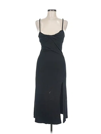 Pre-owned Poof Cocktail Dress In Black