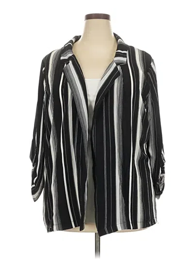 Pre-owned Poof Kimono In Gray