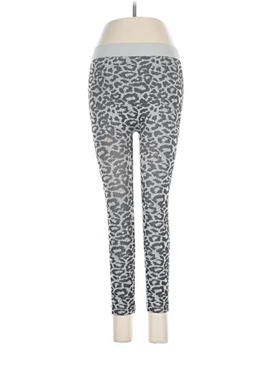 Pre-owned Poof Leggings In Gray