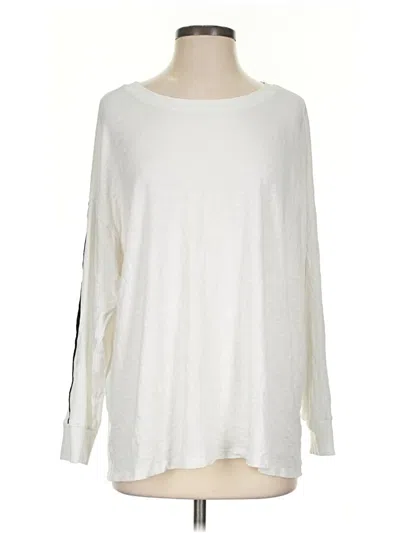 Pre-owned Poof Long Sleeve T-shirt In Ivory