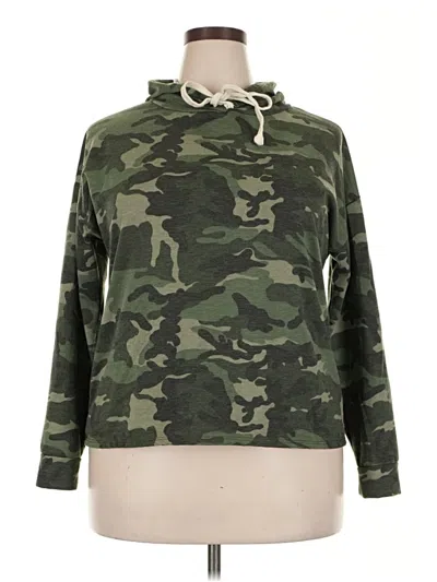Pre-owned Poof Pullover Hoodie In Green