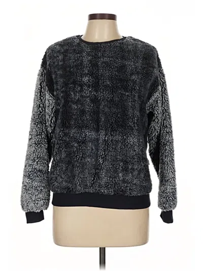 Pre-owned Poof Pullover Sweater In Black