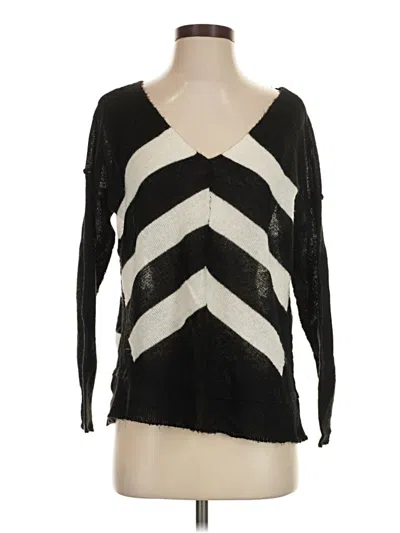Pre-owned Poof Pullover Sweater In Black