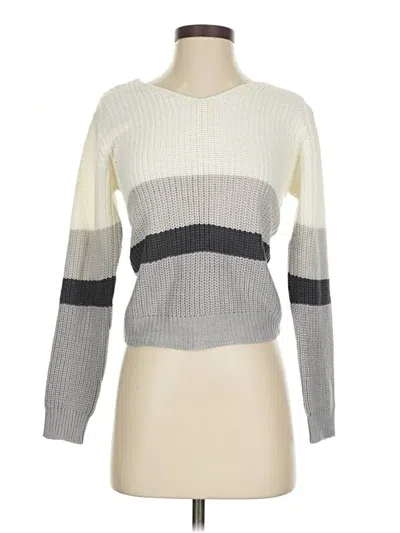 Pre-owned Poof Pullover Sweater In Gray