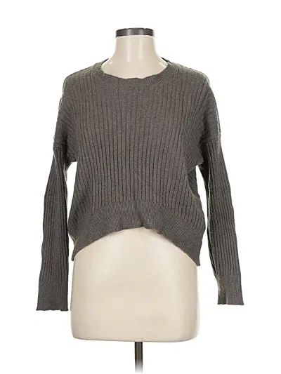 Pre-owned Poof Pullover Sweater In Gray