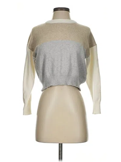 Pre-owned Poof Pullover Sweater In Gray