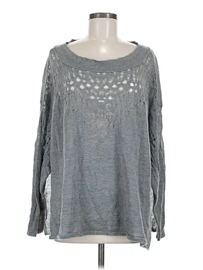 Pre-owned Poof Pullover Sweater In Gray