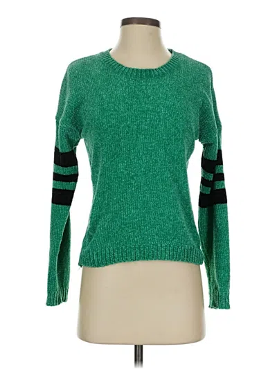 Pre-owned Poof Pullover Sweater In Green