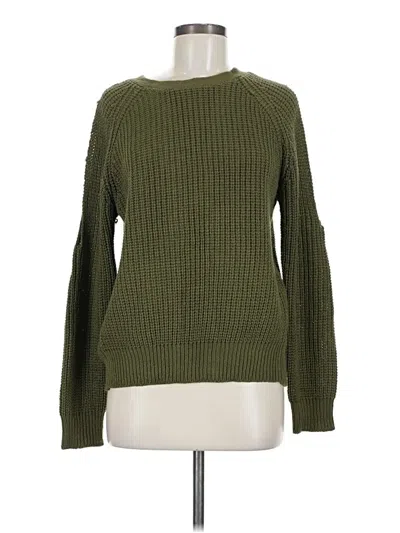 Pre-owned Poof Pullover Sweater In Green