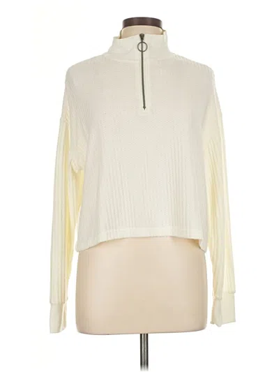 Pre-owned Poof Pullover Sweater In Ivory