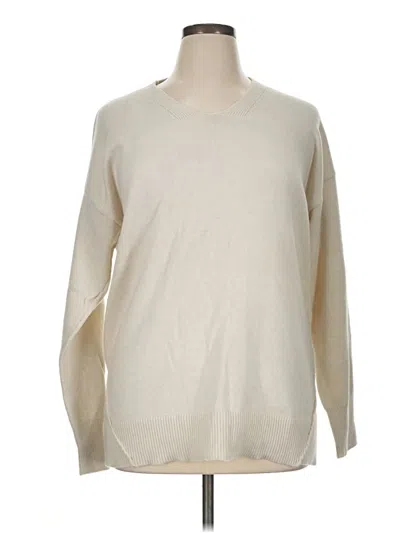 Pre-owned Poof Pullover Sweater In Ivory