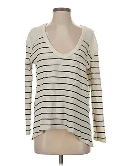Pre-owned Poof Pullover Sweater In Ivory