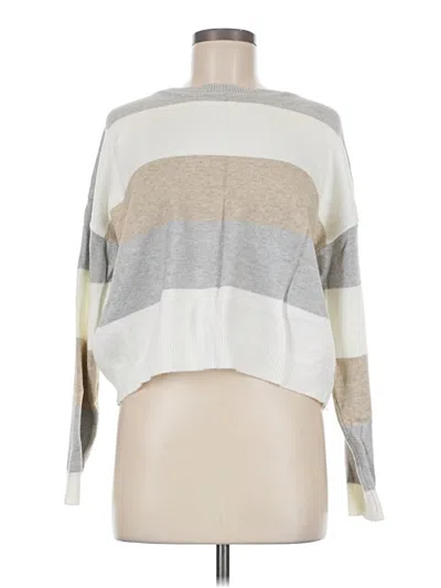 Pre-owned Poof Pullover Sweater In Ivory