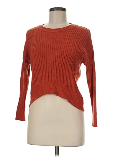 Pre-owned Poof Pullover Sweater In Orange