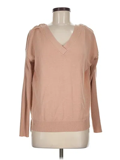 Pre-owned Poof Pullover Sweater In Tan