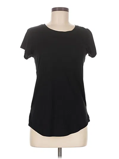 Pre-owned Poof Short Sleeve T-shirt In Black