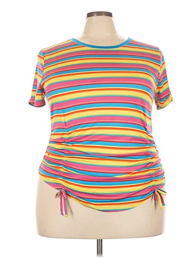 Pre-owned Poof Short Sleeve T-shirt In Yellow
