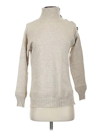 Pre-owned Poof Turtleneck Sweater In Brown