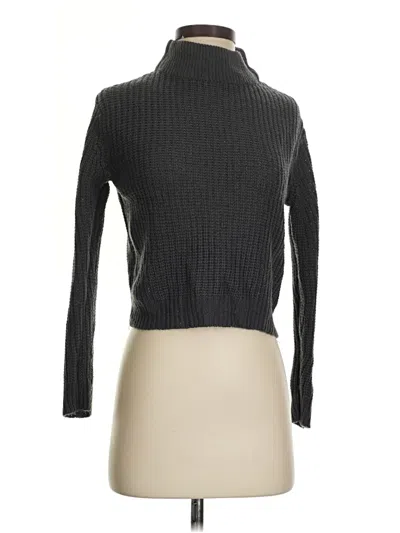 Pre-owned Poof Turtleneck Sweater In Gray