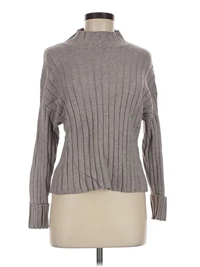 Pre-owned Poof Turtleneck Sweater In Gray