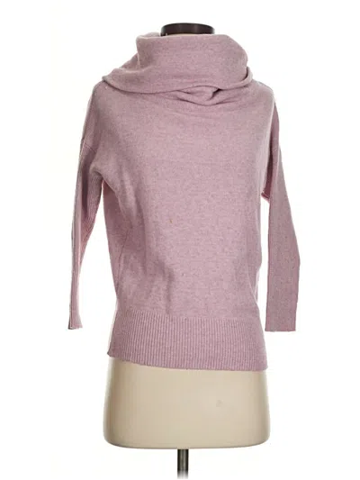 Pre-owned Poof Turtleneck Sweater In Pink