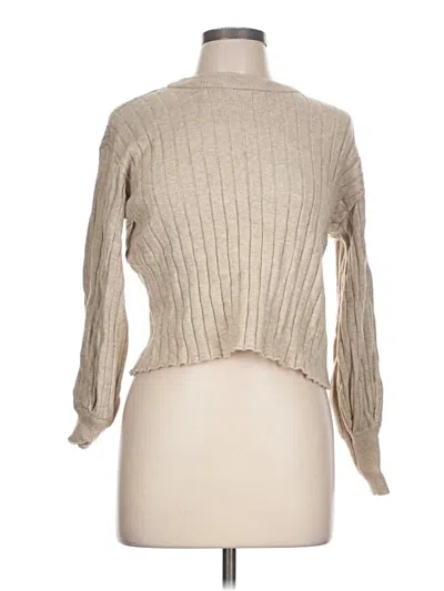 Pre-owned Poof Turtleneck Sweater In Tan