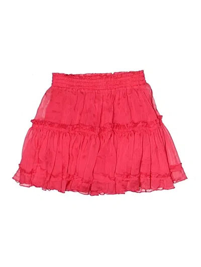 Pre-owned Pookie & Sebastian Casual Skirt In Red